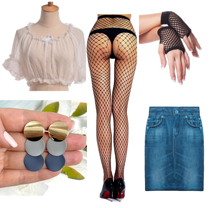 Сексуальный образ в стиле диско 90х