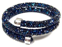 Браслет-пружинка "Сапфир"