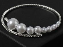 Браслет-пружинка "Жемчуг"