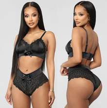 Черный комплект "Эвелина"