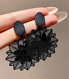 Клипсы "Мехенди" (черный)