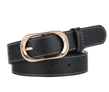 Черный женский ремень