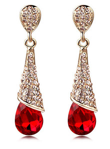 Клипсы "Иветта" (розовое золото)