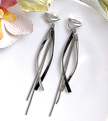 Клипсы "Розетта" (серебро)