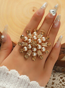 Кольцо "Тюльпан" (золото) 