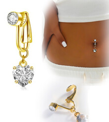 Клипса-пирсинг для пупка