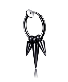 Мужская клипса с шипами