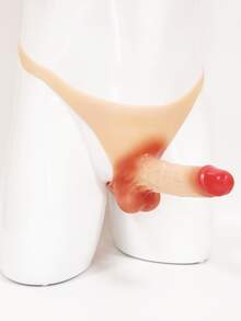 Фаллопротез на трусах (полый)