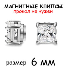 Магнитные мужские клипсы