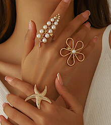 Набор колец "Аура лета"