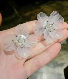 Клипсы "Жасмин" классический зажим