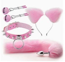 Розовый БДСМ-набор