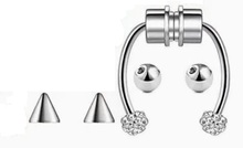 Магнитная клипса-пирсинг для носа