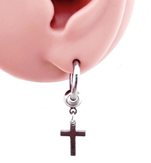 Клипса-пирсинг (крест)